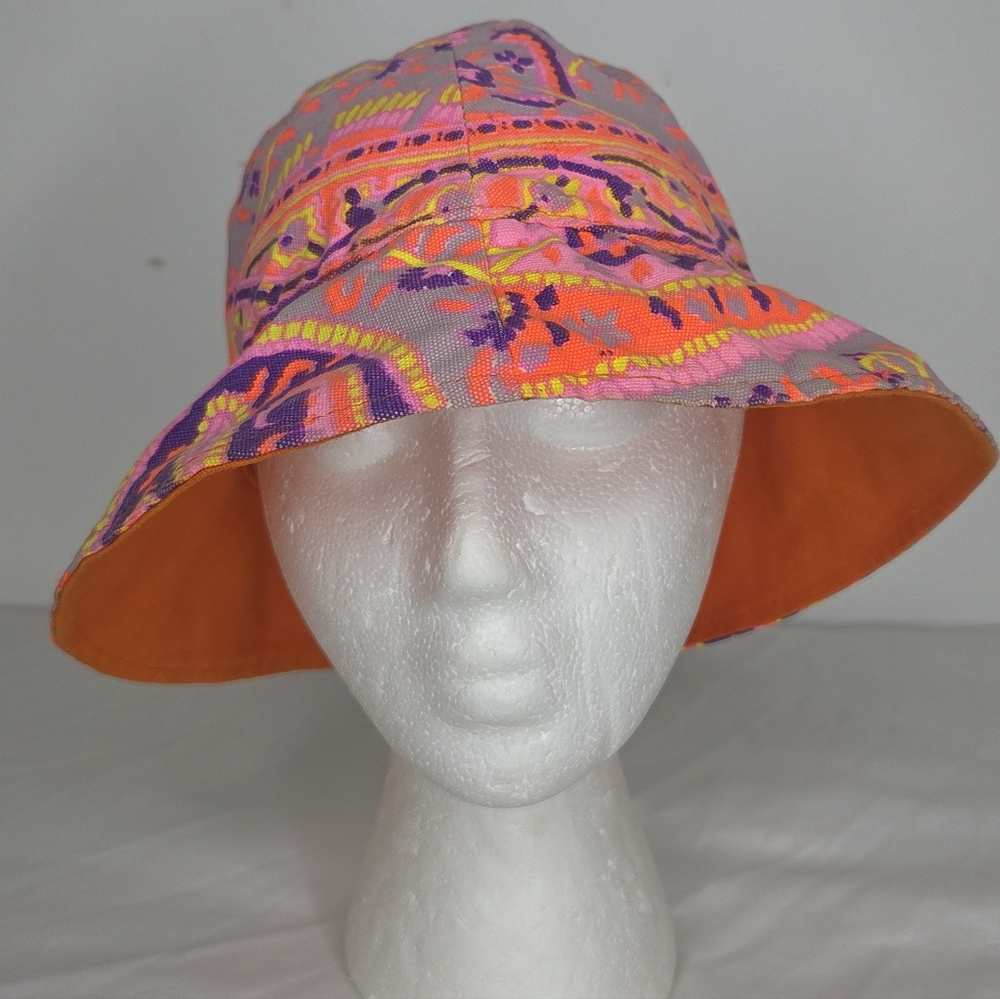 Roberta Roller Rabbit Multicolor Patterned Bucket… - image 1